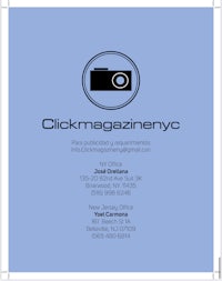 the cover of clickmagazine nyc