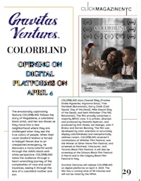 gracias ventures colorblind comparing on digital theatrical on april 4