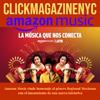 the cover of clickmagazine nyc amazon music