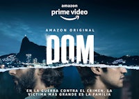 a poster for amazon prime video's dom