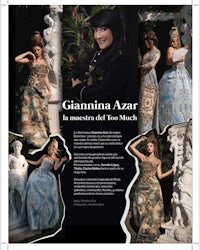 giannina azar in the museum of the march