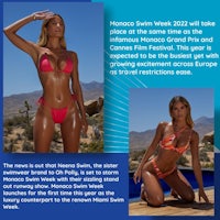 a woman in a bikini is posing in the desert