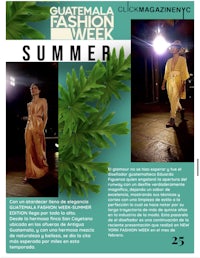 guatemala fashion week summer