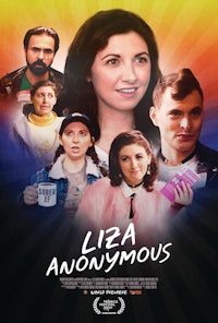 a poster for liza anonymous