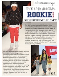 the 12th annual rookie fashion show - show to return