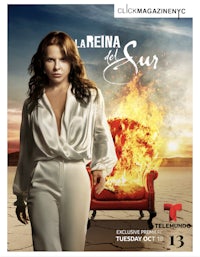 a poster for la reina del sur