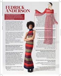 a magazine article about fredrick anderson