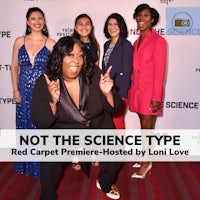 not the science type red carpet premiere hosted by lori love