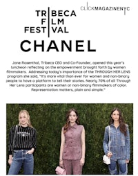 tribeca festival val chanel